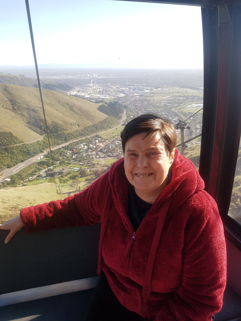 Denise on gondola 2019