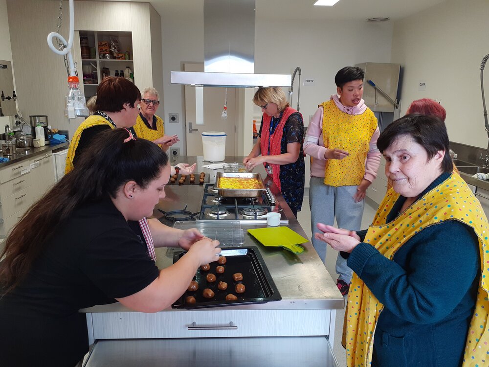 Denise said she was making chocolate balls 2019