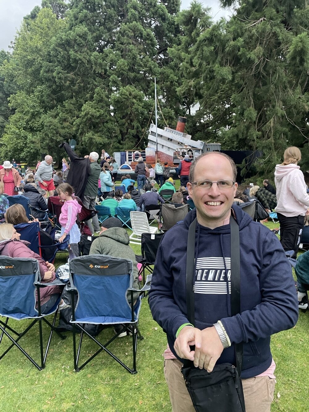 Nathan Beaven at Anthony Harper Summer Theatre botanic gardens jan 25