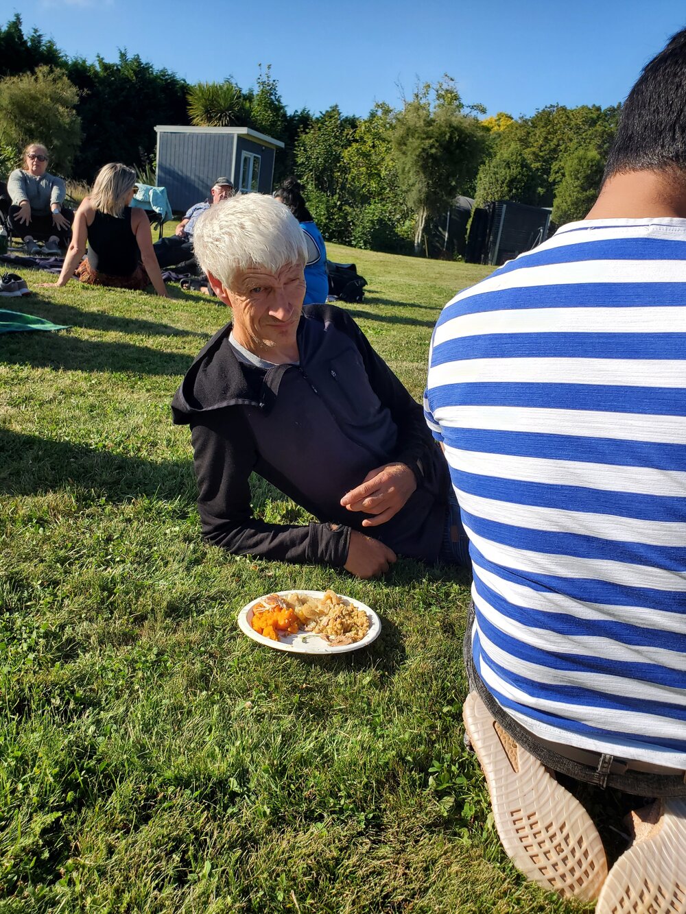 Josh Smith at the Hōhepa Hangi 2025