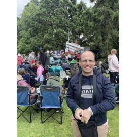 Nathan Beaven at Anthony Harper Summer Theatre botanic gardens jan 25